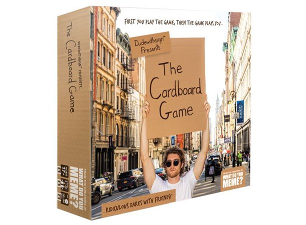 The Cardboard Game Brettspill Dudewithsign Presents... 